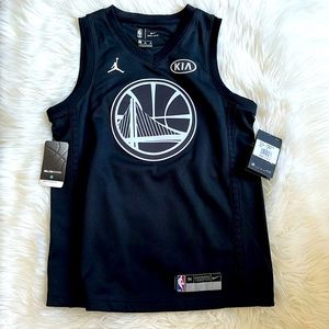 Nike Golden State Warriors Stephen Curry Jordan All Star youth jersey Youth -M